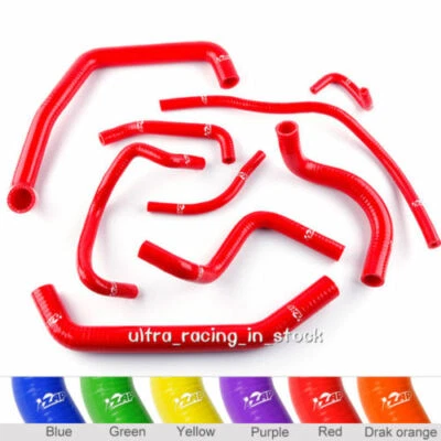 ROJO PARA HONDA CBR 954 RR FIREBLADE 2002-2003 SILICONA RADIADOR REFRIGERANTE MANGUERAS Foto 1 de 4