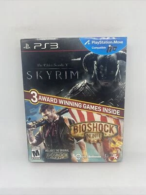 The Elder Scrolls V: Skyrim/BioShock Infinite (Sony PlayStation 3, 2014) - Image 1 of 4