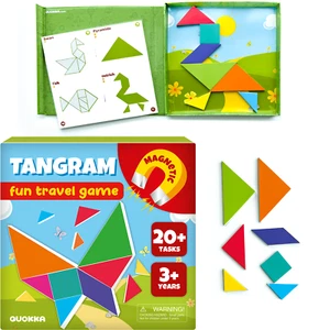 QUOKKA Tangram Magnet Game for Kids | Travel I Road Trip - Picture 1 of 8