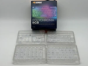 Glorious Polychroma Translucent Universal RGB Keycaps READ - Picture 1 of 5