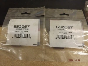 New OEM Briggs and Stratton Genuine Governor Spring 690567- Lot of 2 - Picture 1 of 3
