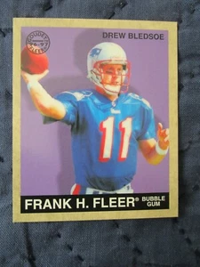 1996-97  FLEER GOUDEY FOOTBALL   DREW BLEDSOE    #  45   NEW ENGLAND PATRIOTS - Picture 1 of 4