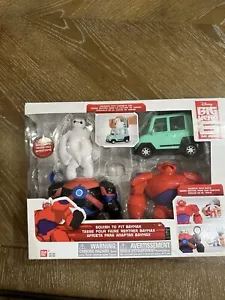 Figura de acción Disney Marvel 2018 Bandai Big Hero 6 Squish to Fit BayMax leer descripción - Imagen 1 de 24