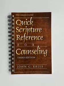 Quick Scripture Reference For Counseling Counseling 3rd Ed Third John Kruis - Picture 1 of 10