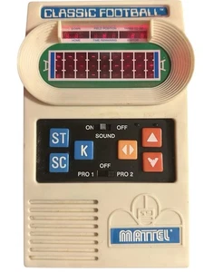 Juego Electrónico Portátil Fútbol Clásico Mattel Vintage 2000 - Probado y Funcionando - Imagen 1 de 8