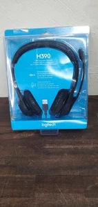 Logitech H390 Wired Headset for PC/Laptop, Stereo Headphones w/ Noise Cancel B2 - Picture 1 of 15