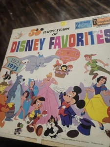 50 Happy Years of Disney Favorites. Double LP Records Vinyl LP 3513 — READ - Picture 1 of 4