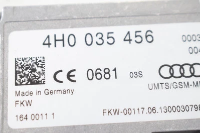 AUDI A3 Cabrio 8V7, 8VE 2016 Antenna Amplifier 4H0035456 - Image 1 of 4