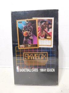 1990-91 Skybox Series 1 Basketball Factory Sealed Box 36 Packs MJ/Bird/Robinson - Picture 1 of 5