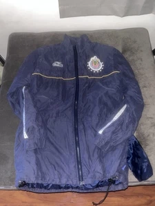 Atletica 97/98 Chivas De Guadalajara Liga MX Winter Parka Soccer Jacket Large - Picture 1 of 9
