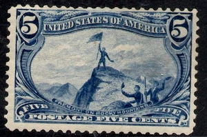 UNITED STATES SCOTT 288 TRANS MISSISSIPPI SERIE POSTFRISCH FALZ SCV 100 $ - Bild 1 von 2