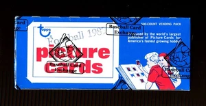 1987 Topps Football Vending Box BBCE Wrapped From a Sealed Case FASC - Bild 1 von 2