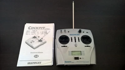 MULTIPLEX COCKPIT MM Transmitter controller TX 40mhz retro race 1/14 futaba boat - Image 1 of 4
