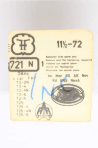 Balance complete FHF 72 72-4 72-6 72-9 725 INC KIF s.vis bilanciere completo 721 - Picture 1 of 2