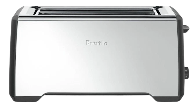 Breville BTA440 The Bit More Plus 4 Slice Toaster - Stainless Steel
