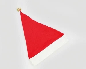 Filz Nikolausmütze 46x30cm mit Metallglocke Neu Weihnachten Weihnatsmann Mütze - Bild 1 von 1