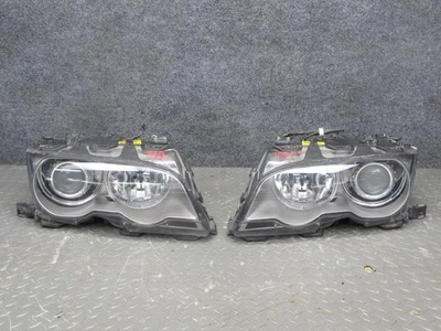 01-02 BMW E46 COUPE CONVERTIBLE SET OF 2 FRONT XENON HID HEADLIGHT LAMP OEM - Image 1 of 4