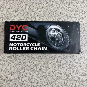 DYC 420 Motorrad Rollenkette 420-132L Daiyoki Auto NEU - Bild 1 von 5