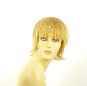 Perruque femme courte blond clair doré NINA LG26 - Imagen 1 de 8