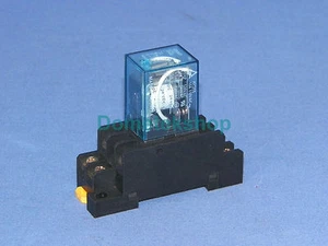 Relé Omron LY2J 24 VDC con base PTF08A-A - Imagen 1 de 1