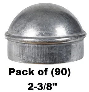 (90) ea Midwest Air Tech 328558C 2-3/8" Aluminum Chain Link Fence Post Cap - Picture 1 of 3
