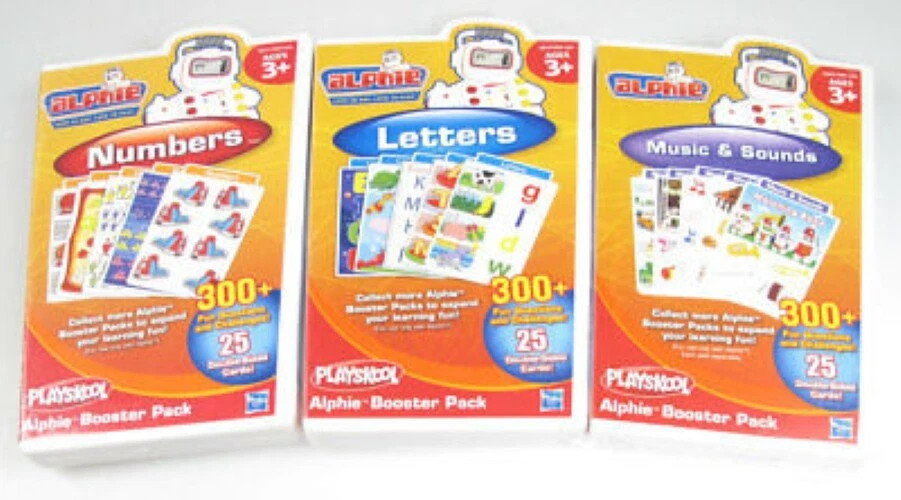 Playskool Alphie Music and Sounds Booster Pack. 25 Double Sided Cards 935495