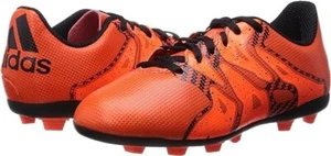 Adidas Junior X 15.4 FxG JR Soccer Cleats Orange - Size 11.5k - MSRP $40 - Picture 1 of 7