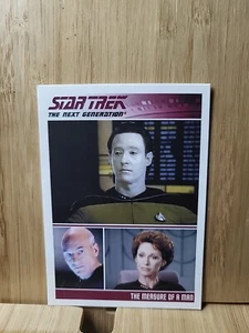 Star Trek The Next Generation🏆2011 Rittenhouse #34 Trading Card 🏆SERIES 1 - Picture 1 of 2