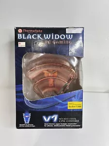 Thermaltake Vintage Full Copper PC cpu cooler: V 1 Black Widow Open Box 2008 - Picture 1 of 21