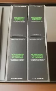 Lot of 4 Allwell Beauty Nourishing Postbiotic Face Cleanser Vegan - Picture 1 of 5