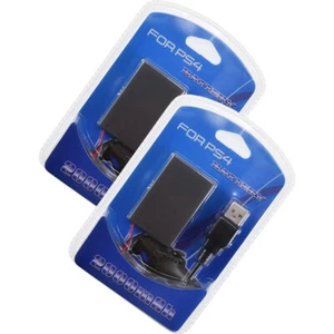 2X REPLACEMENT BATTERY FOR PLAYSTATION 4 CONTROLLER +USB CABLE - NEW (1st gen ) - Picture 1 of 12