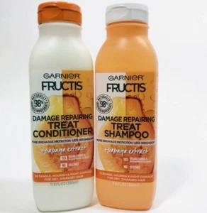 Garnier Fructis Damage Repairing Treat Shampoo and Conditioner 11.8 papaya - Picture 1 of 1