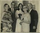 1967 Press Photo Louise Poche Treasurer Of The Year And Company   Noc37168