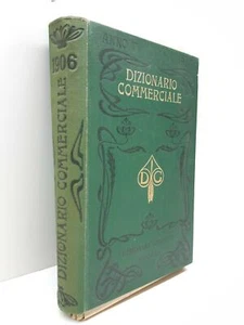 Dizionario Commerciale Riccardo Crespolani annata completa 1906 - Imagen 1 de 9