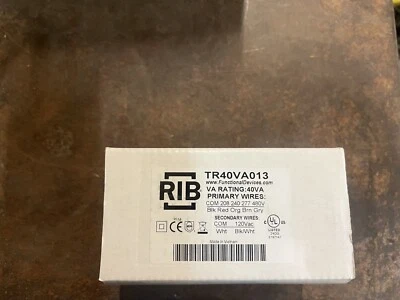 FUNCTIONAL DEVICES INC / RIB TR40VA013 Control Transformer, 40VA, 120VAC - Image 1 of 3