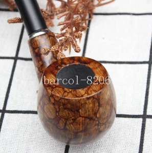 Wooden Tobacco Smoking Pipe Churchwarden Long Handle Pipe Men's Gift+Gift Box - Picture 1 of 15