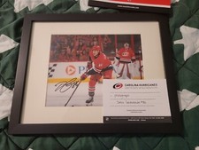  Teuvo Teravainen Autograph Picture  Hurricanes COA 