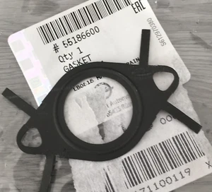 For VAUXHALL ZAFIRA ASTRA 1.9 EGR EXHAUST RECIRCULATION GASKET 55186600 - Picture 1 of 6