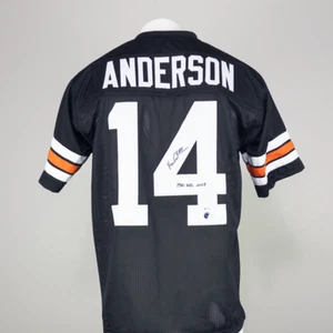 KEN ANDERSON - Maglia Cincinnati Bengals #14 MVP personalizzata firmata/autografata - Foto 1 di 1