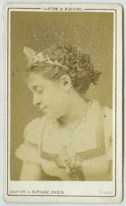 CDV circa 1870. Comédienne et chanteuse Anna Judic. Opéra-bouffe. Offenbach - Imagen 1 de 2