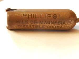 ANTICO CONTENITORE COMPOSTO CHININO FOSFO-MURIATO PHILLIPS MOM 1902 - Foto 1 di 21