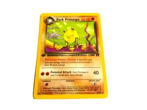 Team Rocket First Edition Dark Primeape #43 Vintage Pokémon Card - Picture 1 of 12