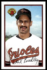 1989 Bowman Phil Bradley Baltimore Orioles #17