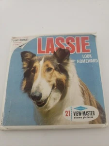View-Master LASSIE LOOK HOMEWARD - B480 - 3 Reel Set + Booklet Bs - Picture 1 of 5