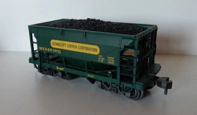 US 70 Ton Ore Car ( Erzwagen ) mit Kohleladung  Spur 0 3-Leiter, #2 - Bild 1 von 2