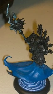 Warmachine, Cryx Lich Lord Asphyxious, Epic Warcaster, tarjeta de metal inc - Imagen 1 de 2