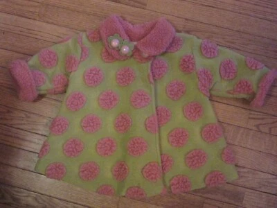 CORKY & COMPANY ABRIGO COLUMPIO POLAR CREMALLERA COMPLETA NIÑA PEQUEÑA ~ 24 MESES Foto 1 de 4