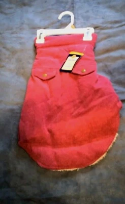 Chaqueta de Pana Top-Paw Perro Talla Mediana M Rosa Nueva con Etiquetas Fucsia Foto 1 de 4