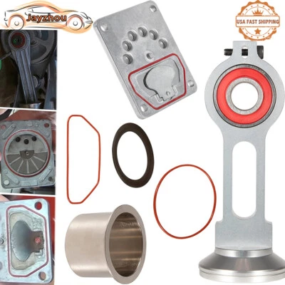 JAYZHOU KK-4835 Connecting Rod Piston Valve Plate Kit For Craftsman,Porter Cable, Black