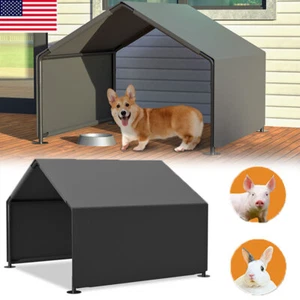 Dog Shade Shelter Outdoor Tent for Large Medium Dog Pet House w/ Waterproof Roof - Picture 1 of 12